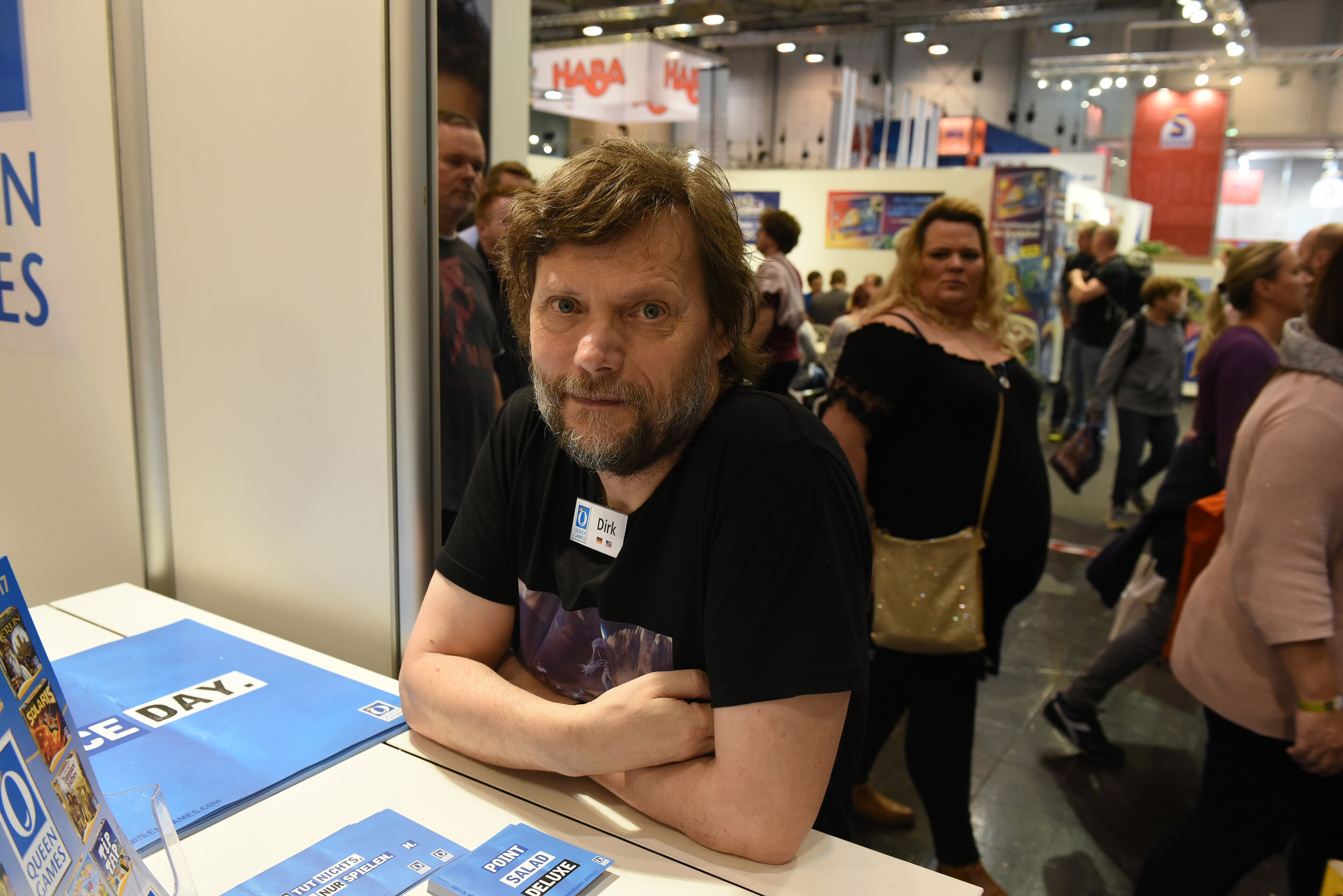 Portrait of board game designer Dirk Henn