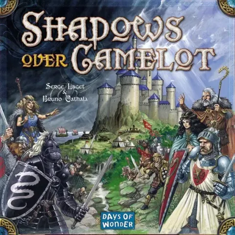 Shadows over Camelot board game box cover