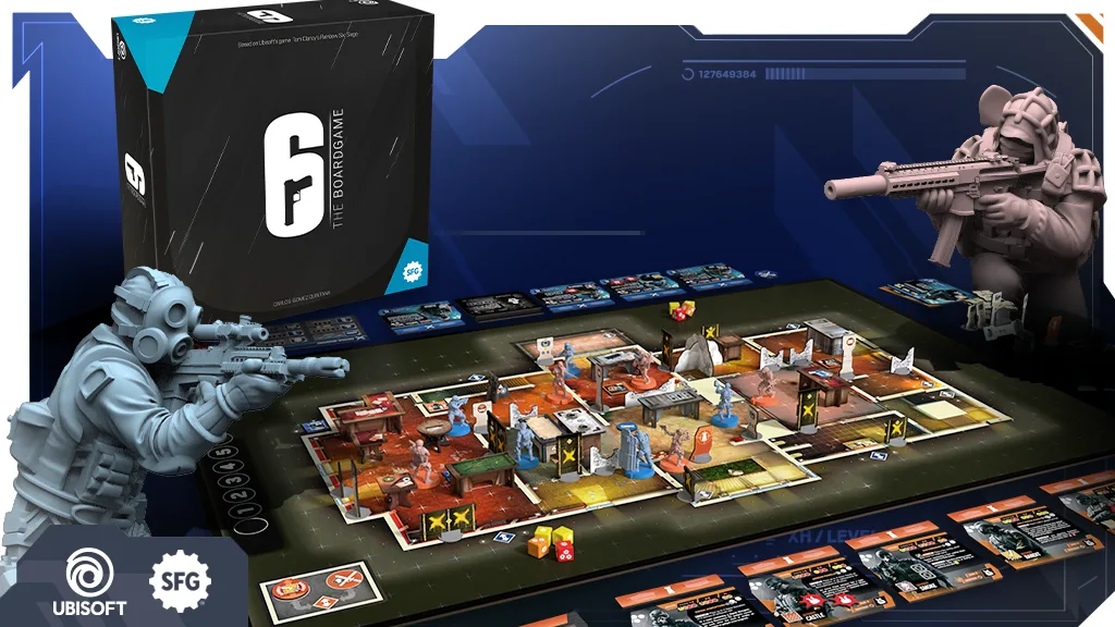 6: Siege – The Board Game cover