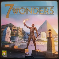 7 Wonders board game box cover