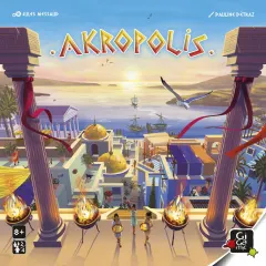 Akropolis board game box cover