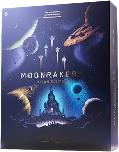 Moonrakers board game box cover