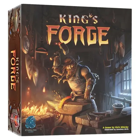 King's Forge board game box cover