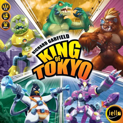 King of Tokyo board game box cover
