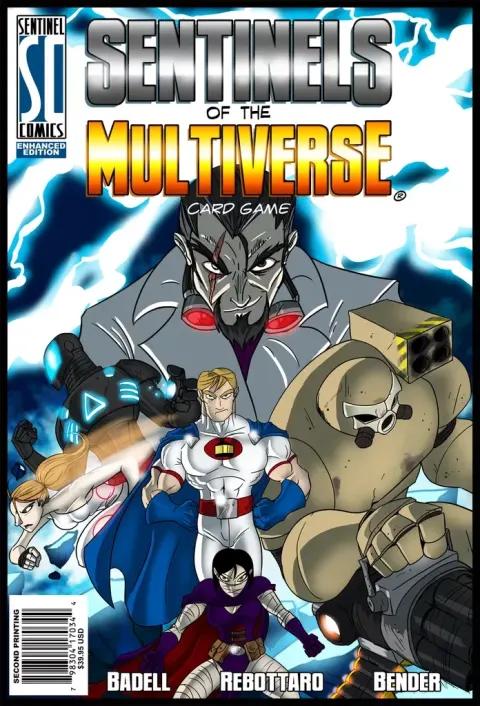 Sentinels of the Multiverse board game box cover