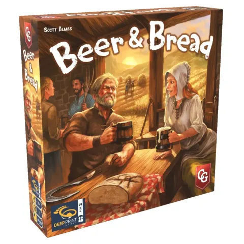 Beer & Bread board game box cover