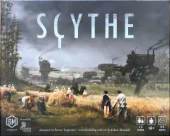 Scythe board game box cover