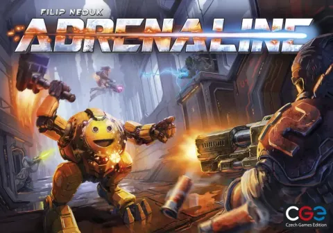 Adrenaline board game box cover