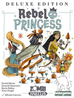 Rebel Princess board game box cover