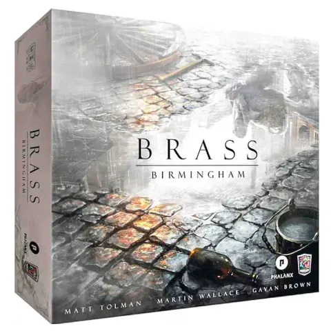 Brass: Birmingham board game box cover