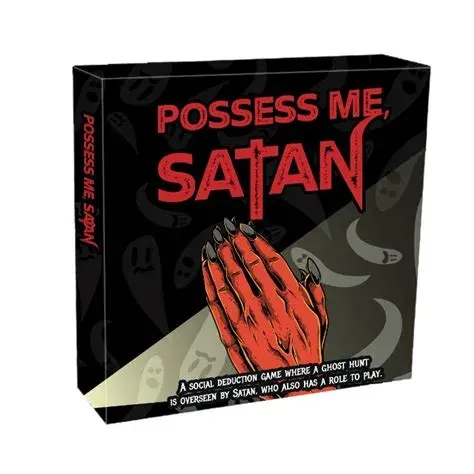 Possess Me, Satan board game box cover