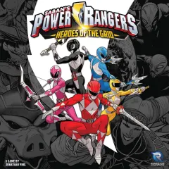Power Rangers: Heroes of the Grid board game box cover