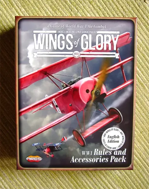 Wings of Glory board game box cover