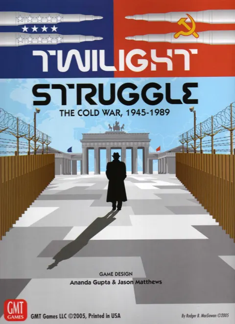 Twilight Struggle board game box cover