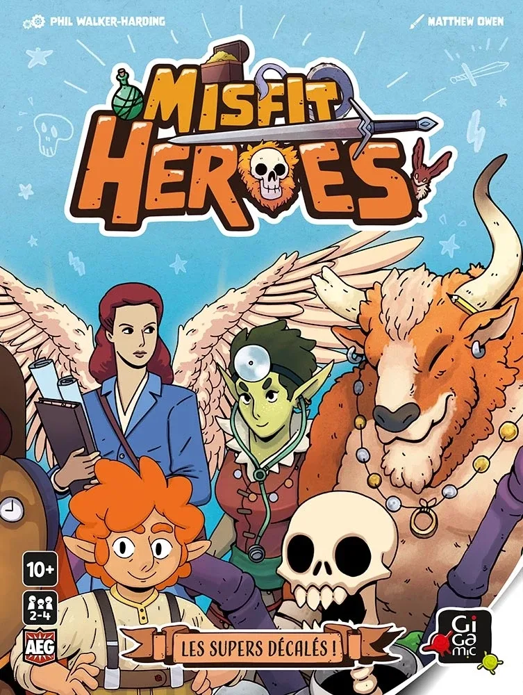 Misfit Heroes cover