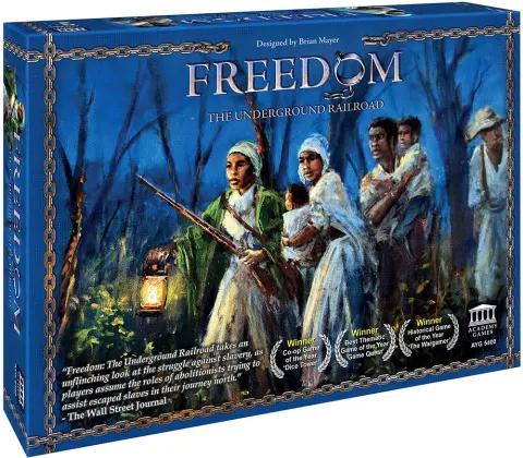 Freedom: The Underground Railroad board game box cover