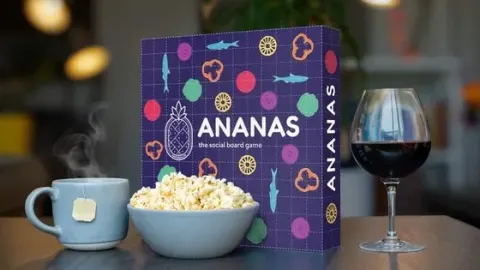 ANANAS: the social board game board game box cover