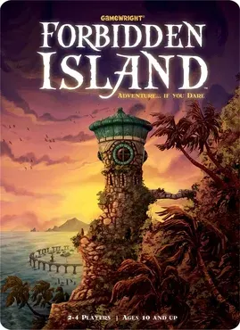 Forbidden Island board game box cover
