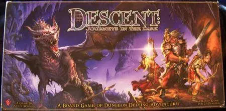 Descent: Journeys in the Dark board game box cover