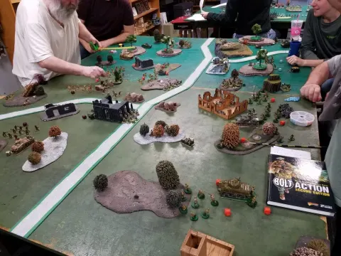 Bolt Action board game box cover