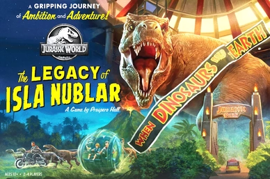 Jurassic World: The Legacy of Isla Nublar cover