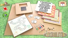 Boxibilities: Handmade Cardboard Board Game Kit cover