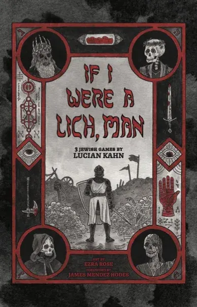 If I Were a Lich, Man board game box cover