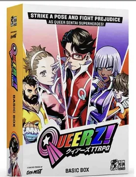 Queerz! TTRPG cover