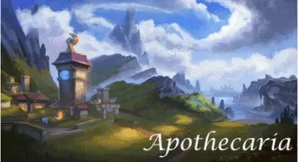 Apothecaria board game box cover