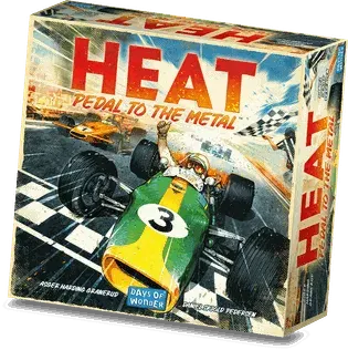 Heat: Pedal to the Metal board game box cover