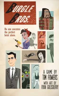 Burgle Bros board game box cover