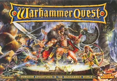 Warhammer Quest board game box cover